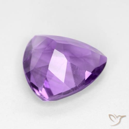9,17 ctw natürlicher Intensives Violett Amethyst, Trillion, VS