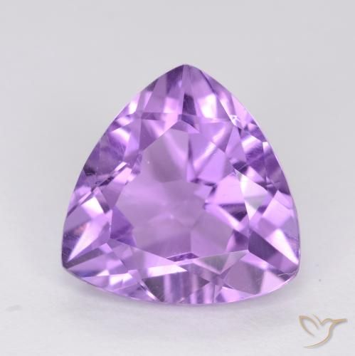 2.85ct Natürlicher Rosaig-violett Amethyst, Trillion, VVS-VS