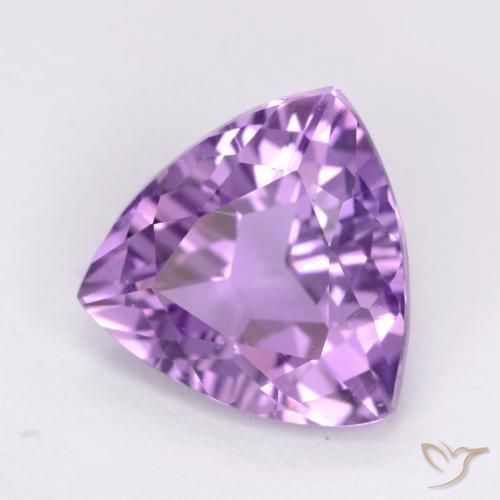 9,17 ctw natürlicher Tiefviolettes Violett Amethyst, Trillion, VS