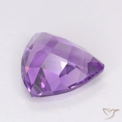 9,17 ctw natürlicher Tiefviolettes Violett Amethyst, Trillion, VS