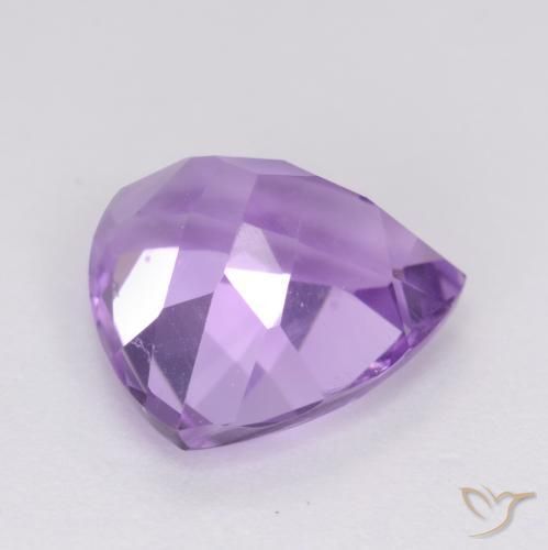 9,17 ctw natürlicher Rosaig-violett Amethyst, Trillion, VS
