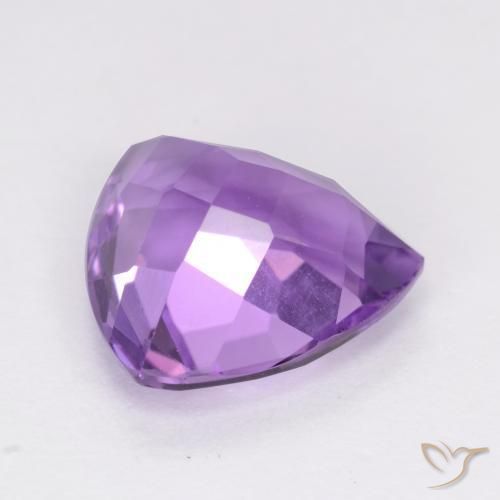 9,17 ctw natürlicher Rosaig-violett Amethyst, Trillion, VS