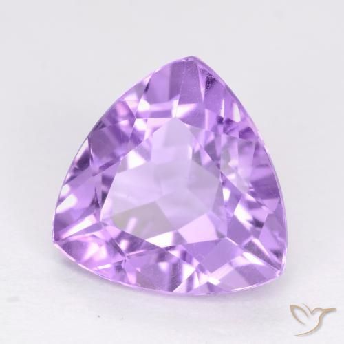 9,17 ctw natürlicher Rosaig-violett Amethyst, Trillion, VS