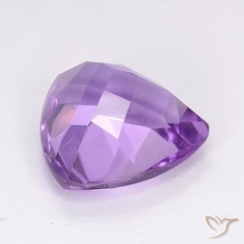 9,17 ctw natürlicher Rosaig-violett Amethyst, Trillion, VS