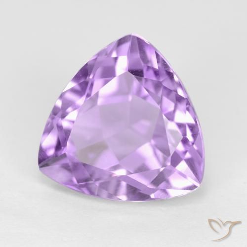 9,17 ctw natürlicher Rosaig-violett Amethyst, Trillion, VS