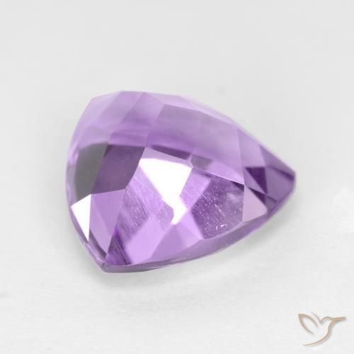 9,17 ctw natürlicher Rosaig-violett Amethyst, Trillion, VS