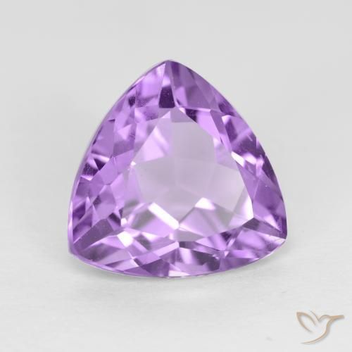 9,17 ctw natürlicher Rosaig-violett Amethyst, Trillion, VS