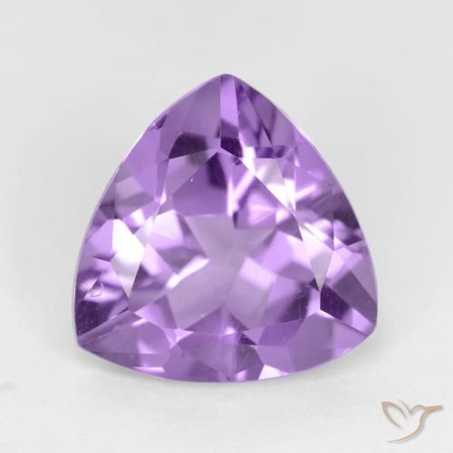 2.54ct Natürlicher Rosaig-violett Amethyst, Trillion, VVS-VS