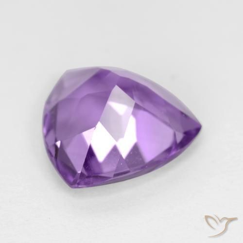 9,17 ctw natürlicher Rosaig-violett Amethyst, Trillion, VVS-VS