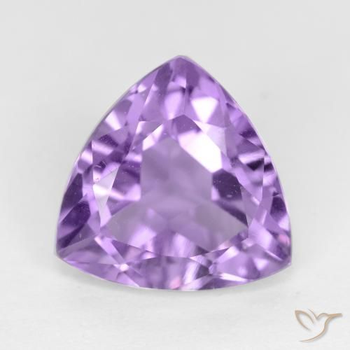 2.96ct Natürlicher Mittelviolett Amethyst, Trillion, VS