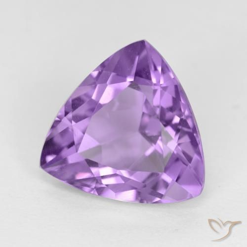 9,17 ctw natürlicher Mittelviolett Amethyst, Trillion, VVS-VS