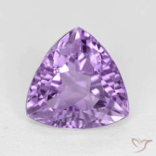 2.91ct Natürlicher Mittelviolett Amethyst, Trillion, VVS-VS