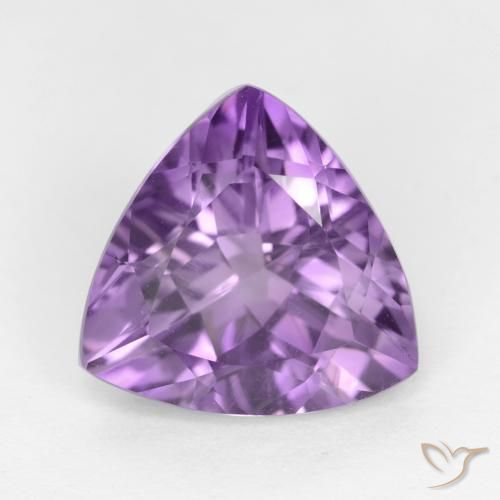 2.79ct Natürlicher Mittelviolett Amethyst, Trillion, VS