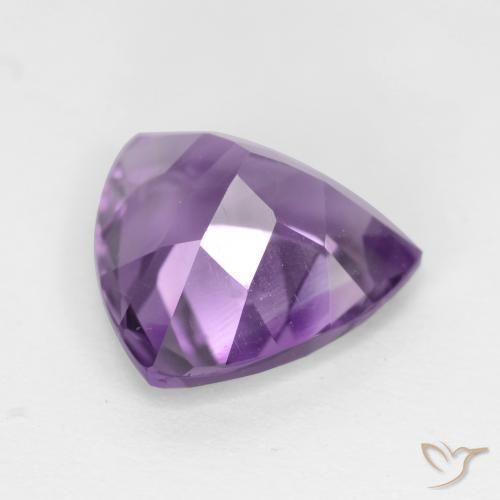 9,17 ctw natürlicher Mittelviolett Amethyst, Trillion, VS