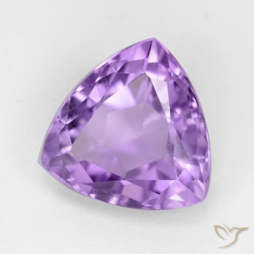 9,17 ctw natürlicher Mittelviolett Amethyst, Trillion, VS