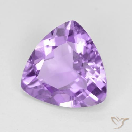 9,17 ctw natürlicher Rosaig-violett Amethyst, Trillion, VS
