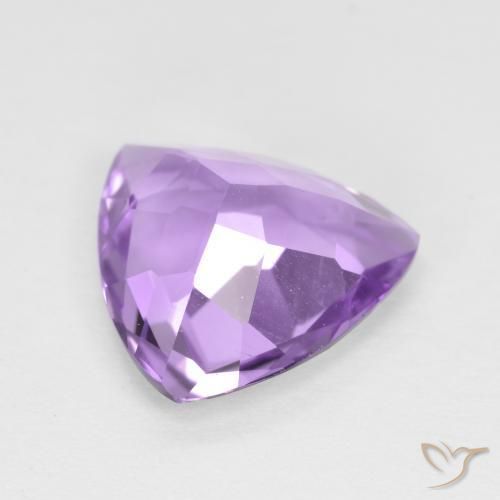 9,17 ctw natürlicher Rosaig-violett Amethyst, Trillion, VS