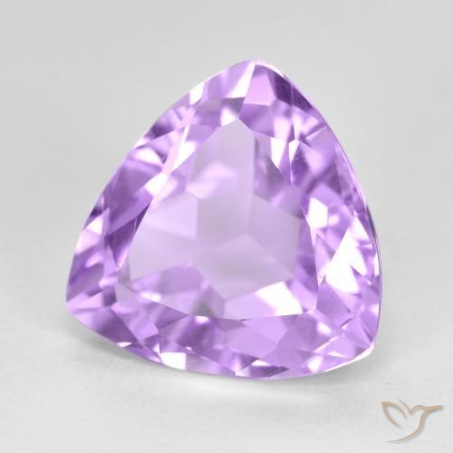 9,17 ctw natürlicher Rosaig-violett Amethyst, Trillion, VS