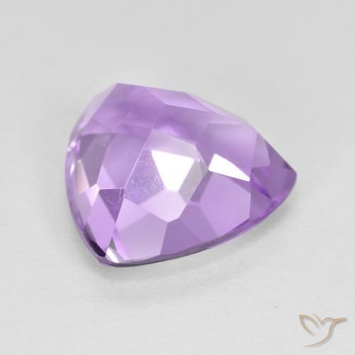 9,17 ctw natürlicher Rosaig-violett Amethyst, Trillion, VS