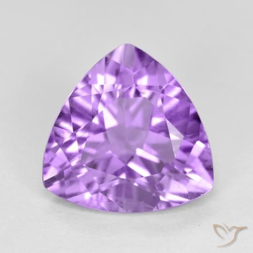 2.86ct Natürlicher Mittelviolett Amethyst, Trillion, VS