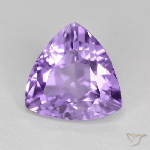 9,17 ctw natürlicher Mittelviolett Amethyst, Trillion, VS