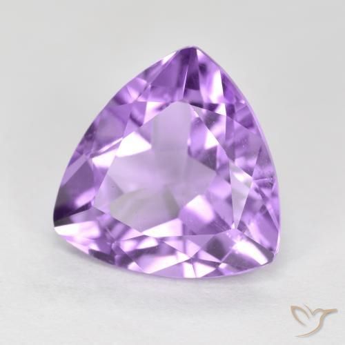 9,17 ctw natürlicher Rosaig-violett Amethyst, Trillion, VS