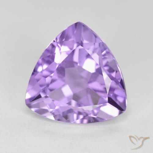 2.93ct Natürlicher Mittelviolett Amethyst, Trillion, VS