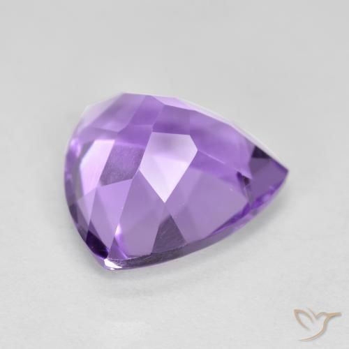 9,17 ctw natürlicher Mittelviolett Amethyst, Trillion, VS