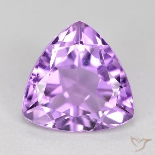 2.83ct Natürlicher Mittelviolett Amethyst, Trillion, VS