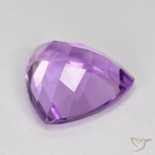 9,17 ctw natürlicher Mittelviolett Amethyst, Trillion, VS