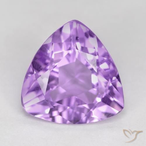 2.71ct Natürlicher Mittelviolett Amethyst, Trillion, VS