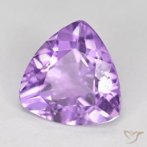 9,17 ctw natürlicher Mittelviolett Amethyst, Trillion, VS