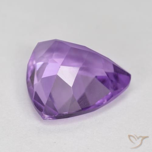9,17 ctw natürlicher Mittelviolett Amethyst, Trillion, VS