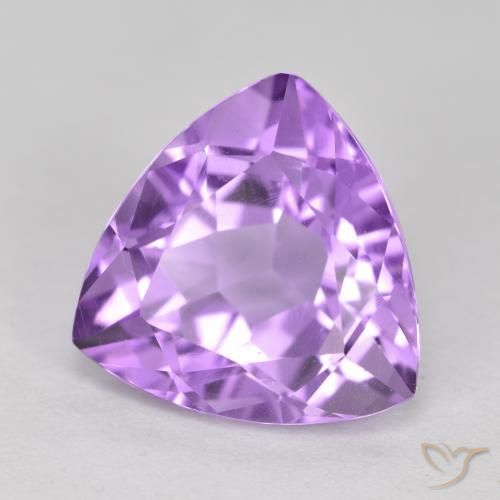 9,17 ctw natürlicher Mittelviolett Amethyst, Trillion, VVS-VS