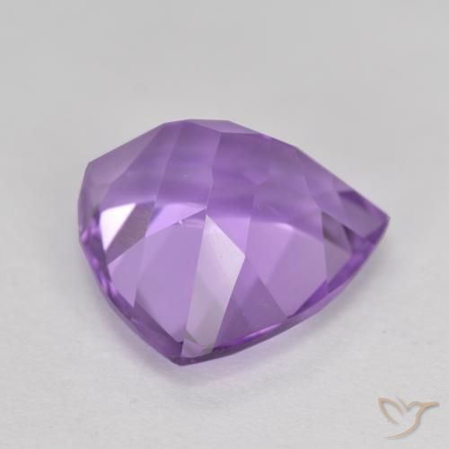 9,17 ctw natürlicher Mittelviolett Amethyst, Trillion, VVS-VS