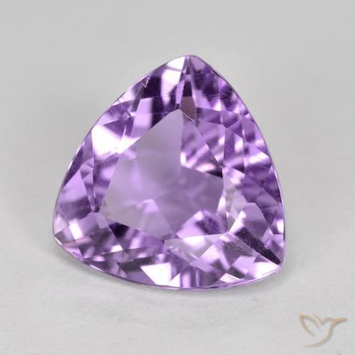 9,17 ctw natürlicher Rosaig-violett Amethyst, Trillion, VS