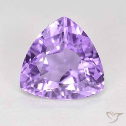 2.86ct Natürlicher Mittelviolett Amethyst, Trillion, VS