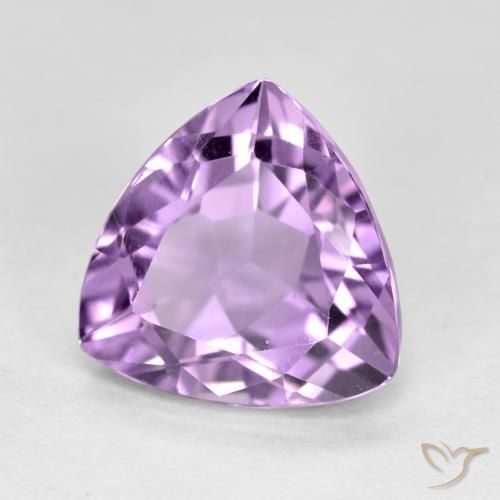 9,17 ctw natürlicher Rosaig-violett Amethyst, Trillion, VS