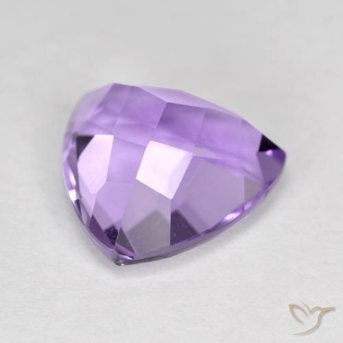 9,17 ctw natürlicher Rosaig-violett Amethyst, Trillion, VS