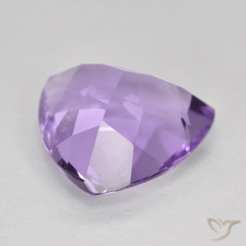 9,17 ctw natürlicher Tiefes Irisviolett Amethyst, Trillion, VVS-VS