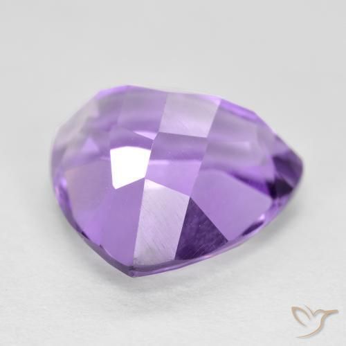 9,17 ctw natürlicher Mittelviolett Amethyst, Trillion, VS