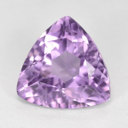 9,17 ctw natürlicher Mittelrosa Violett Amethyst, Trillion, VS