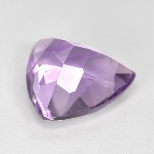 9,17 ctw natürlicher Mittelrosa Violett Amethyst, Trillion, VS
