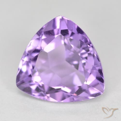9,17 ctw natürlicher Rosaig-violett Amethyst, Trillion, VS