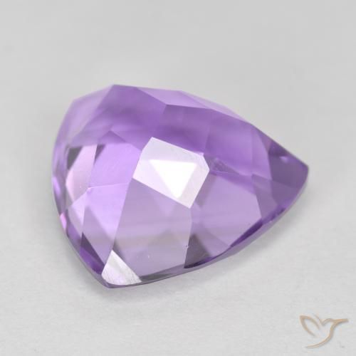 9,17 ctw natürlicher Rosaig-violett Amethyst, Trillion, VS