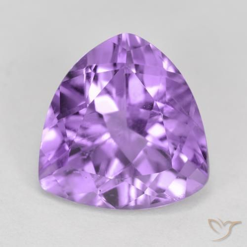 2.68ct Natürlicher Rosaig-violett Amethyst, Trillion, VS