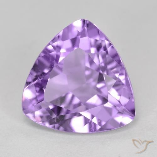 9,17 ctw natürlicher Mittelviolett Amethyst, Trillion, VS