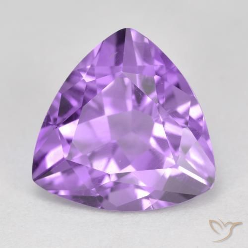 9,17 ctw natürlicher Mittelviolett Amethyst, Trillion, VS