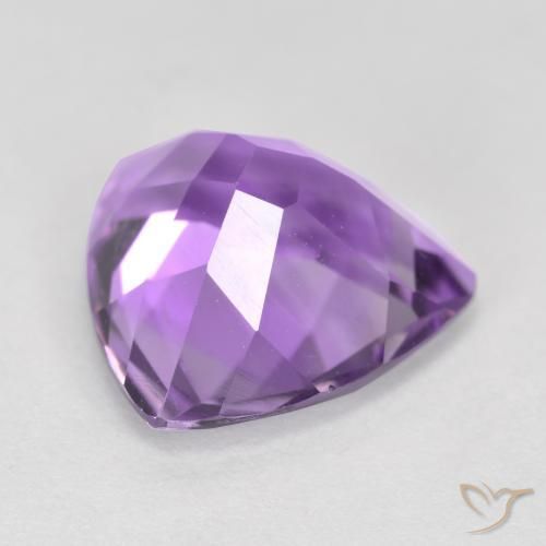 9,17 ctw natürlicher Mittelviolett Amethyst, Trillion, VS
