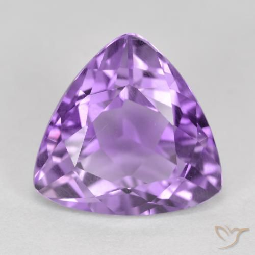 2.91ct Natürlicher Rosaig-violett Amethyst, Trillion, VVS-VS